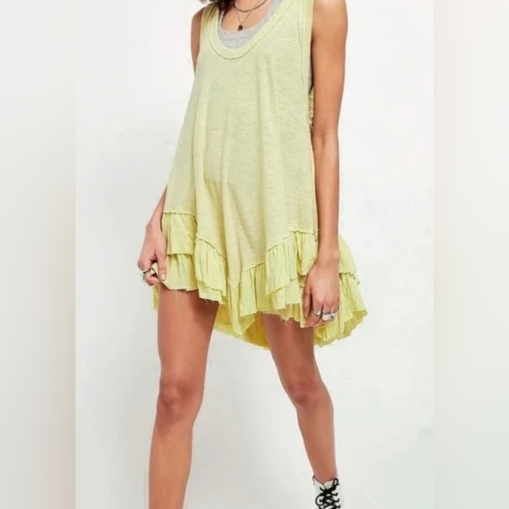 We The Free Shimmy Sasha Morning Dew tunic tank top Size Medium